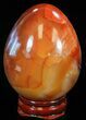 Colorful Carnelian Agate Egg #41185-1